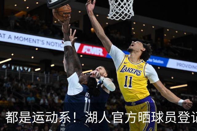 都是运动系！湖人官方晒球员登记照：布朗尼、凯斯勒在列
