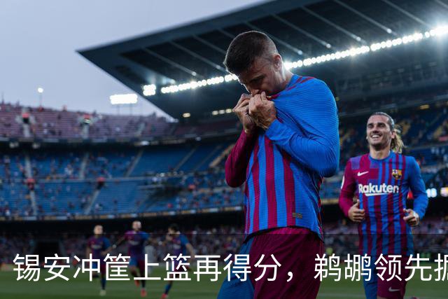 锡安冲筐上篮再得分，鹈鹕领先掘金20+