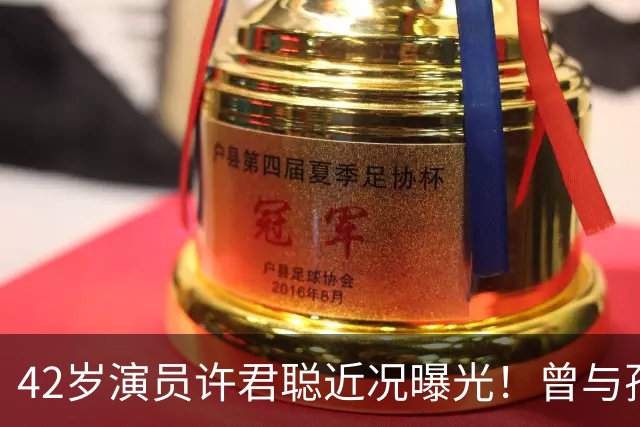 42岁演员许君聪近况曝光！曾与孙艺菲传恋情，如今婚恋成谜让人唏嘘