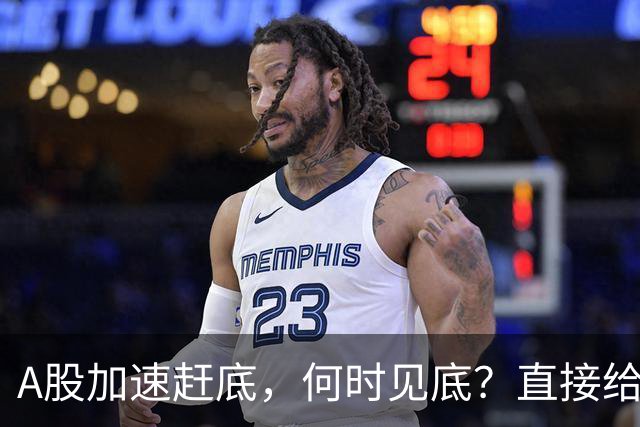 A股加速赶底，何时见底？直接给答案